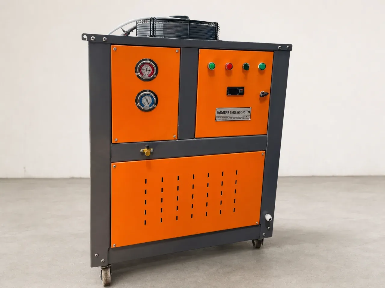 Low-Temperature Chillers industrial equipment supplied by Malabar Chilling Systems